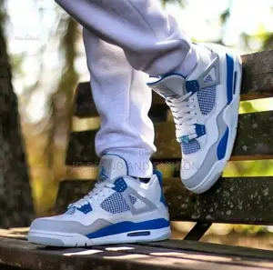 Air Jordàn 4 Retro Military Blue Master Quality Shoes