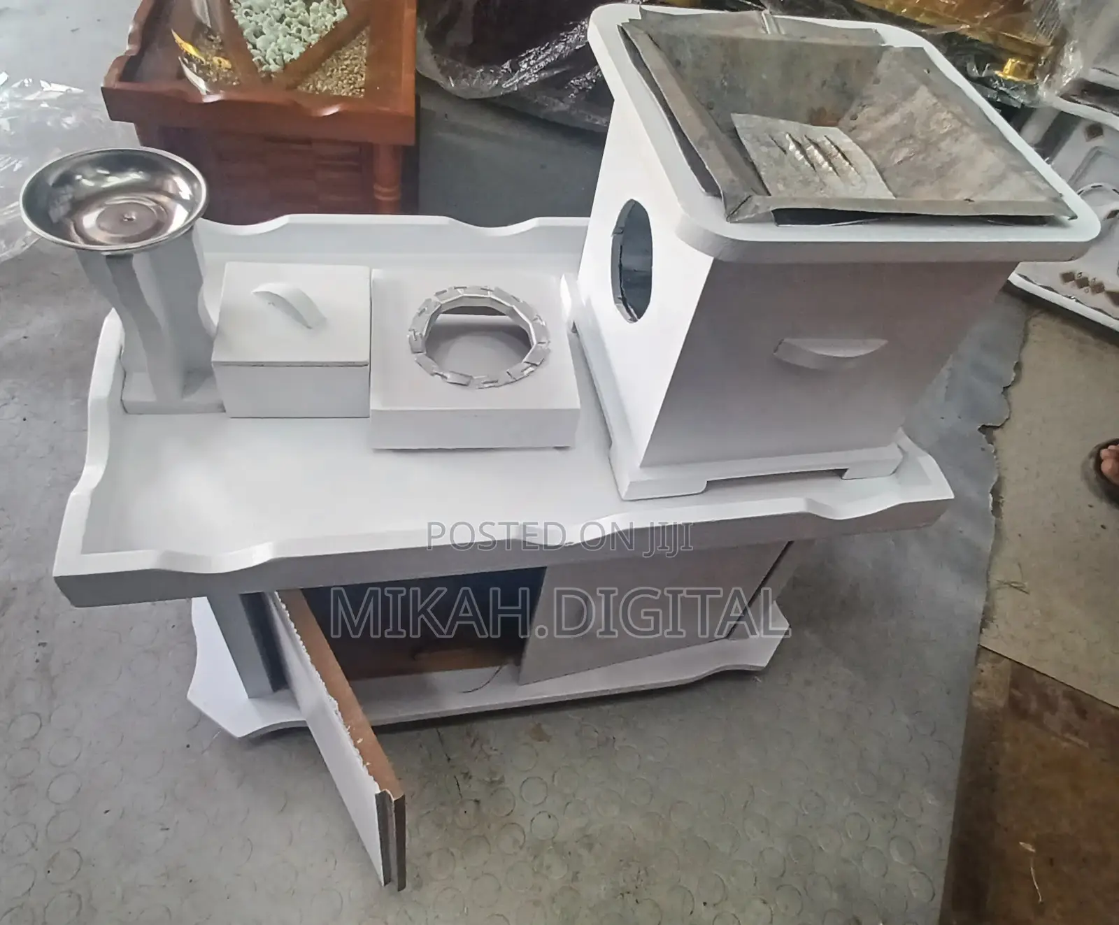 Medium Size MDF Complete Coffee Rekebot ከሙሉ እቃ