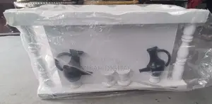 Hand Carved White Brown Plywood Rekebot