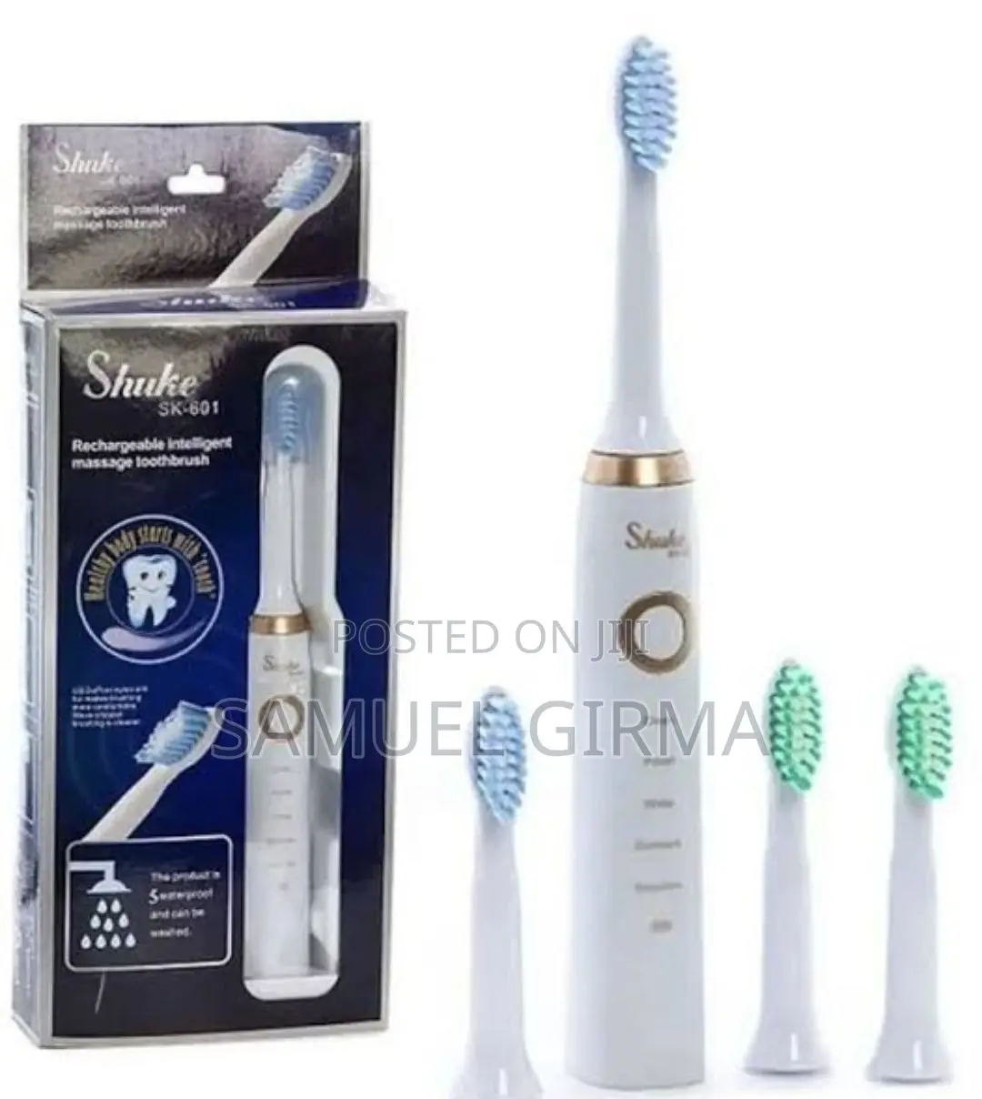 ~SHUKE Rechargeable Intelligent Electric Toothbrush