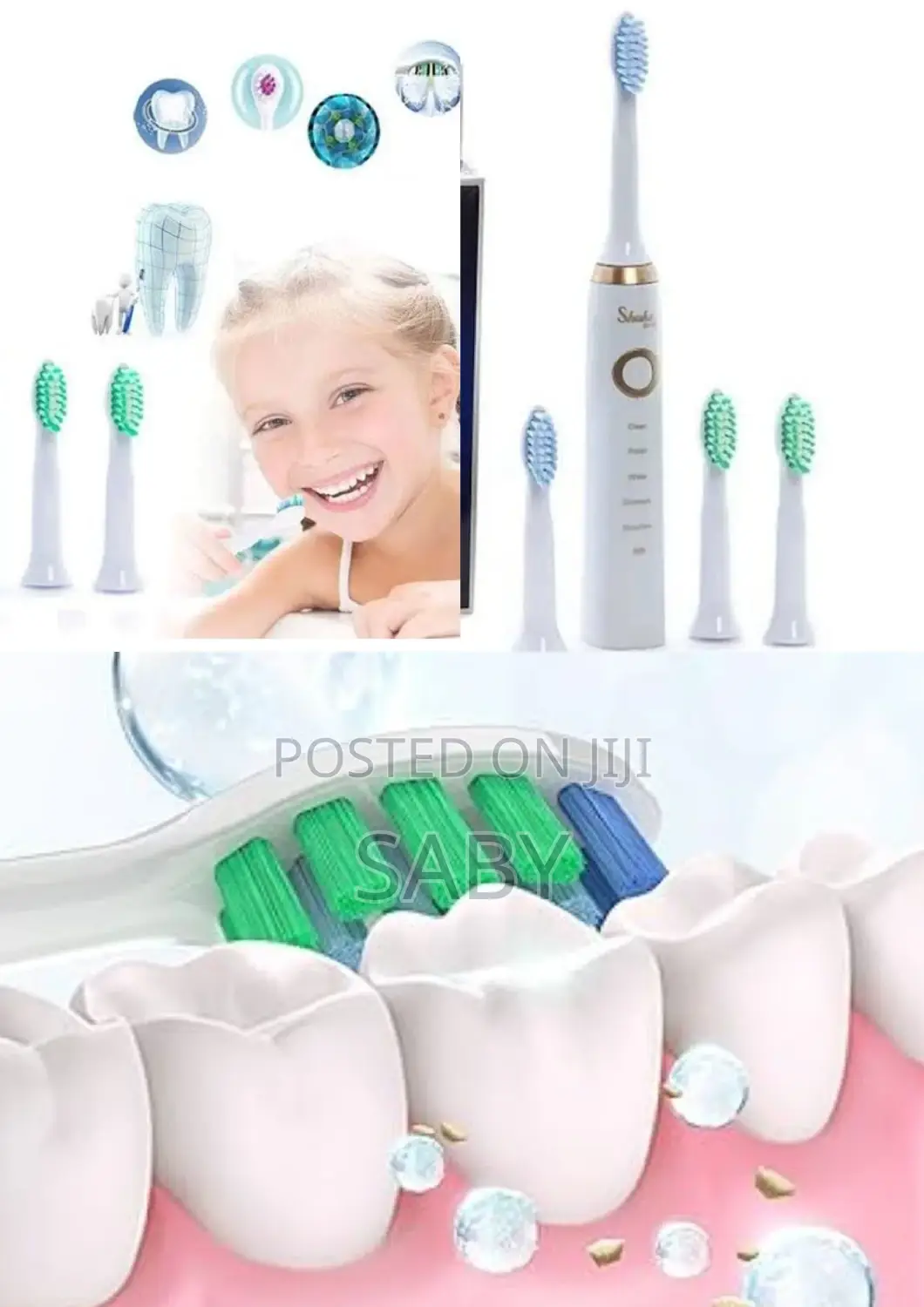 SHUKE Rechargeable Intelligent Electric Toothbrush