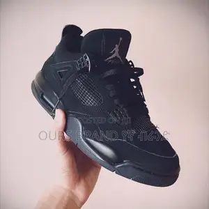 Photo - Air Jordan 4 Retro Black Cat High Master Quality Luxury Sho