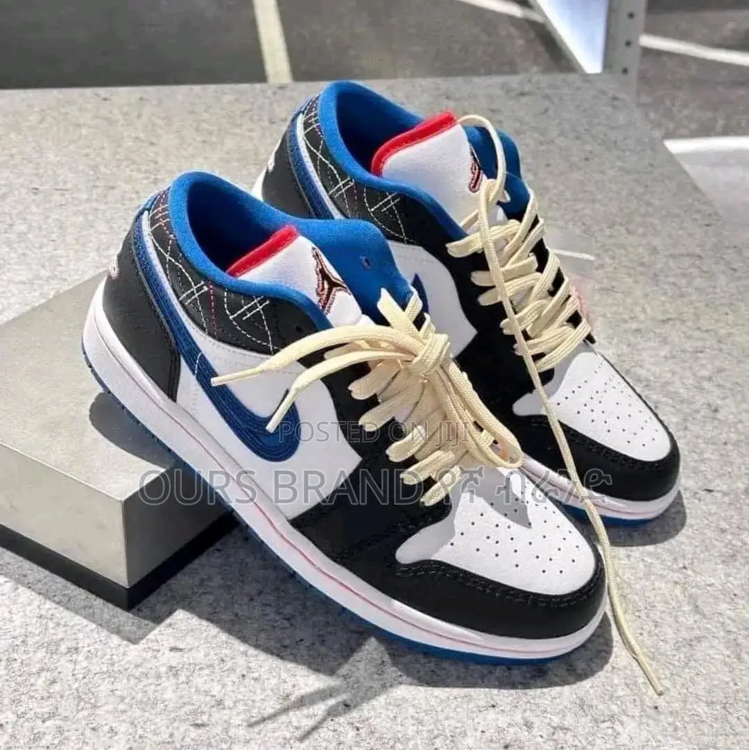 Nike Air Jordan 1 Low "Industrial Blue" Shoes for Men's