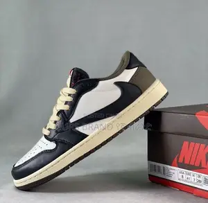 Photo - Nike Air Jordan 1 X Travis Scott "Dark Mocha" Low Shoes