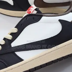 Nike Air Jordan 1 X Travis Scott "Dark Mocha" Low Shoes