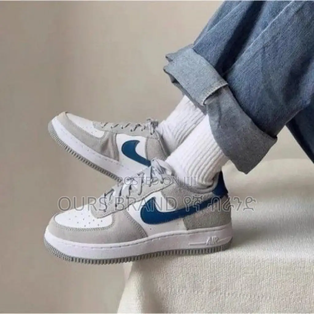 Nike Air Force 1'07 "Athletics Club" Smokey Grey Blue Low