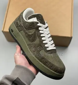 Photo - Nike Airforce 1 X Louis Vuitton High Quality Luxur 