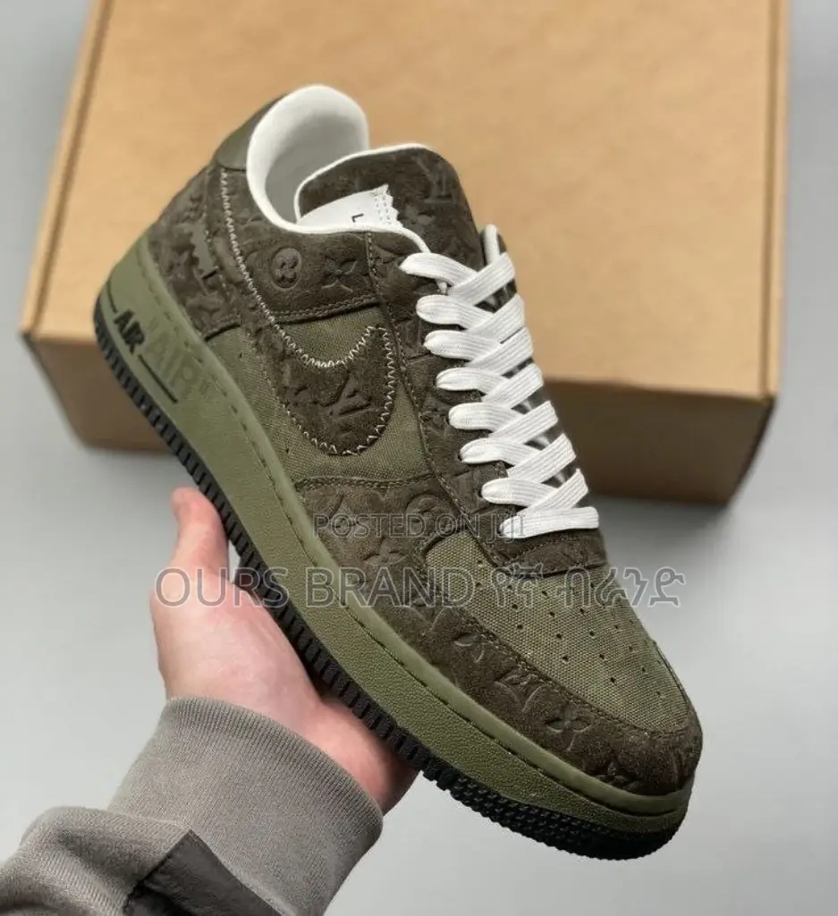 Nike Airforce 1 X Louis Vuitton High Quality Luxur 