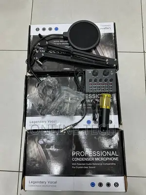 Condenser Mic for Podcast ,Tiktok,Youtube, Etc.