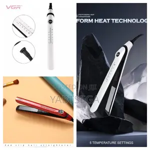 VGR Hair Straightener ፀጉር ፓይስትራ