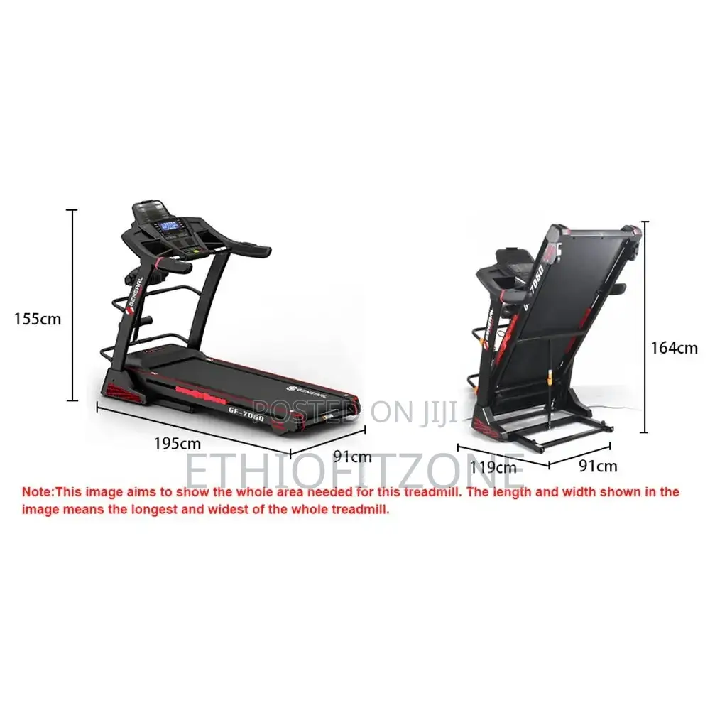 Tech Fitness Sport Treadmill