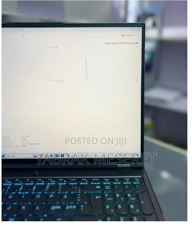 New Laptop Lenovo Legion 5 16GB AMD Ryzen 7 SSD 1.5T