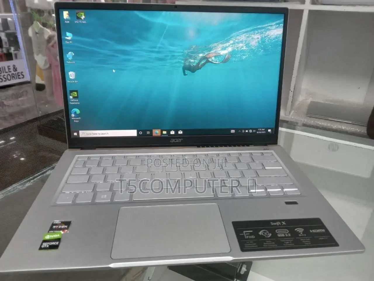 New Laptop Acer 16GB Intel Core I5 SSD 512GB