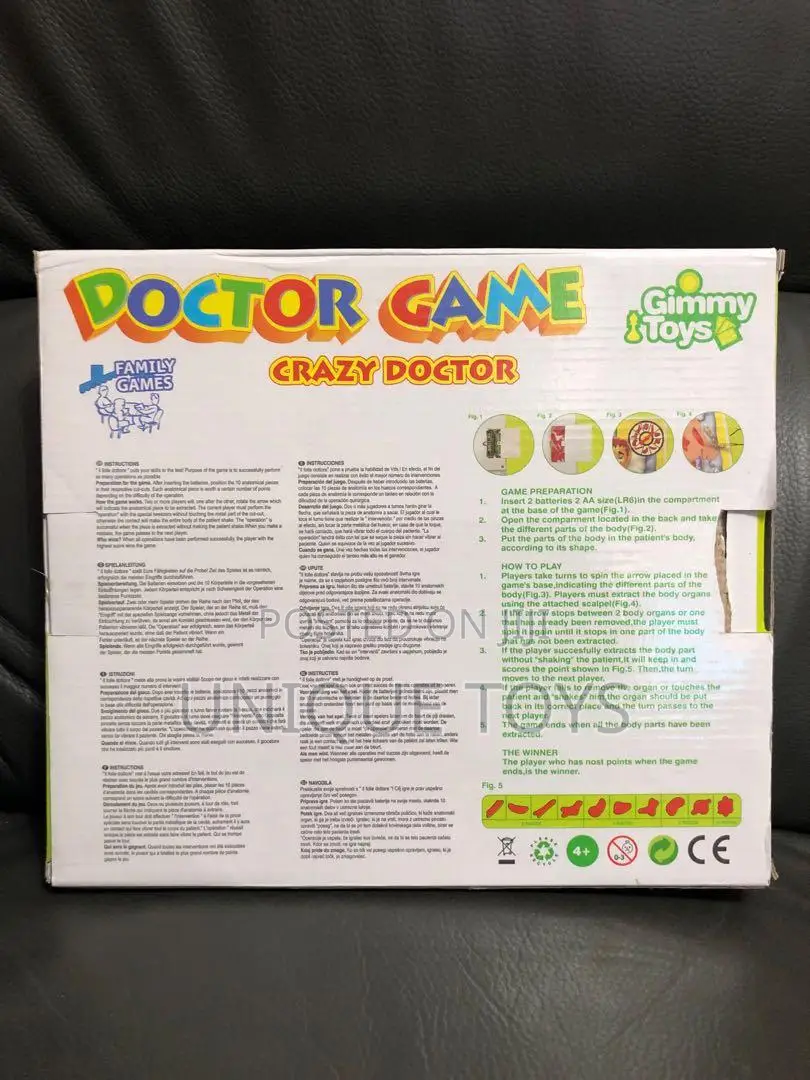 Electronic Crazy Doctor Board Game