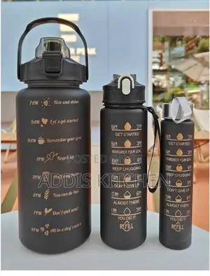 Photo - 3 in 1 Coloful Water Bottle