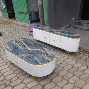 1,50 Cm ቲቪ እስታንድ እና ጠረጴዛ