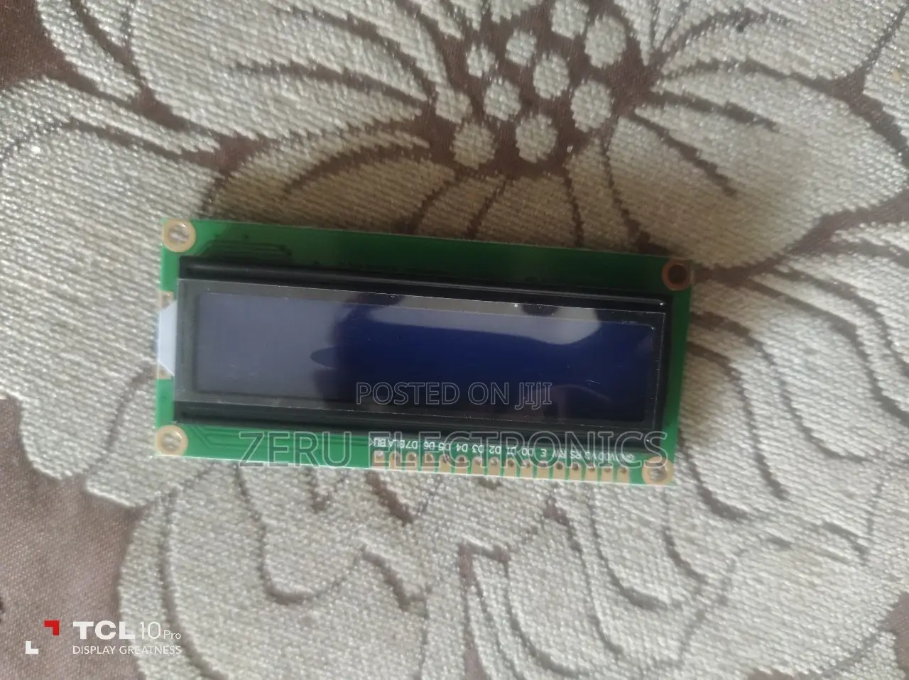 16x2 I2C LCD Display