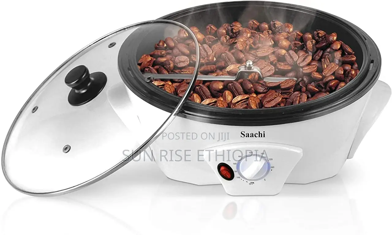 Saachi Coffee Roaster ዘመናዊ ቡና መቁያ 400 Gram