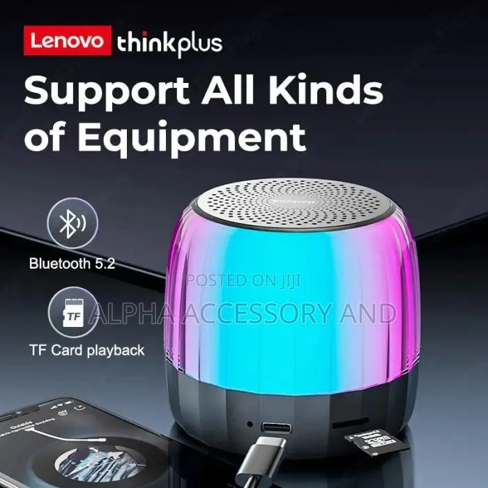 Lenovo Plus Bluetooth Portable Hi-Fi Bluetooth Wireless S