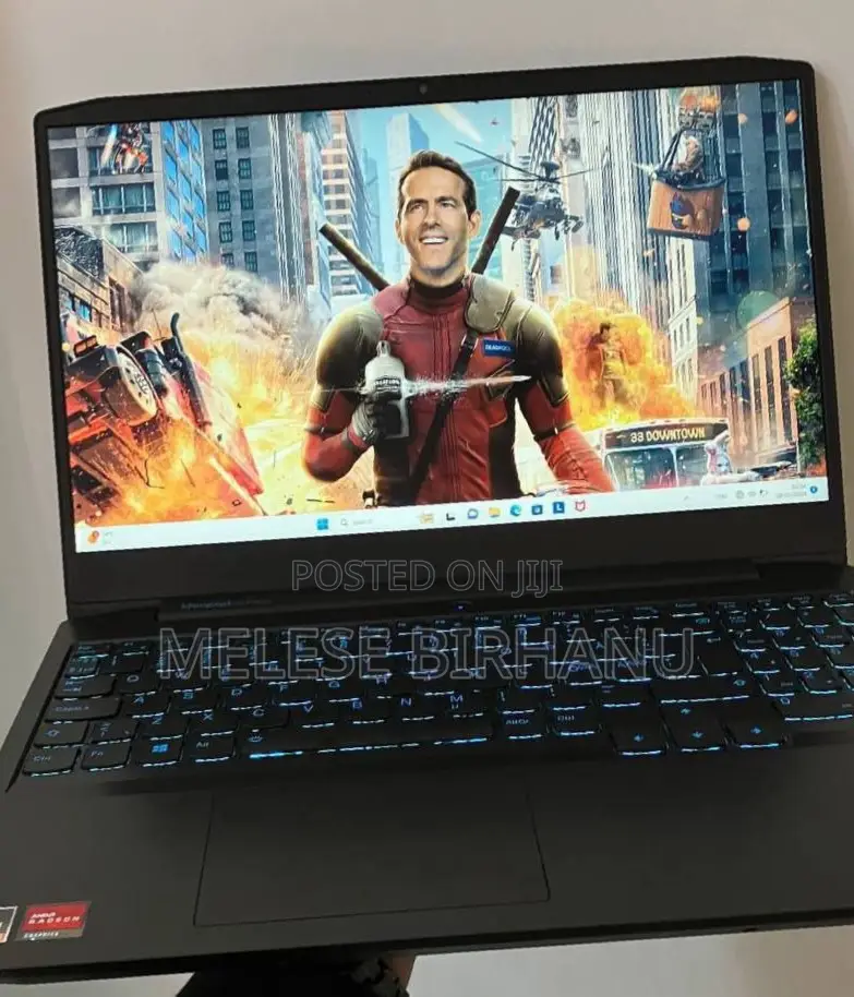 New Laptop Lenovo Ideapad Gaming 3 8GB AMD Ryzen 5 SSD 512GB