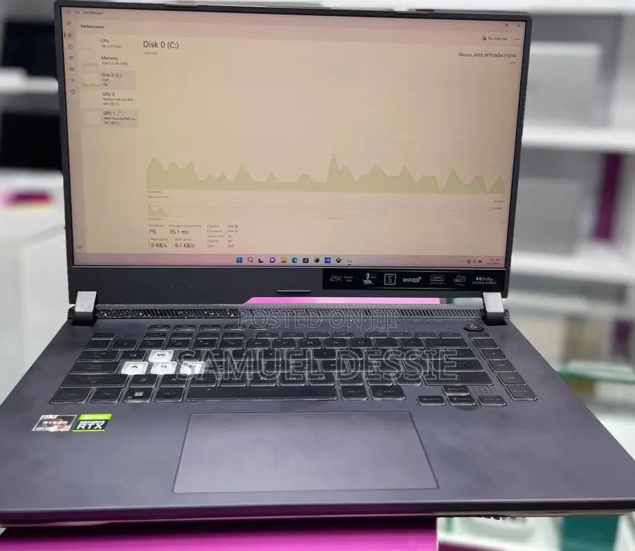 New Laptop Asus ROG Strix G15 16GB AMD Ryzen 7 SSD 1T