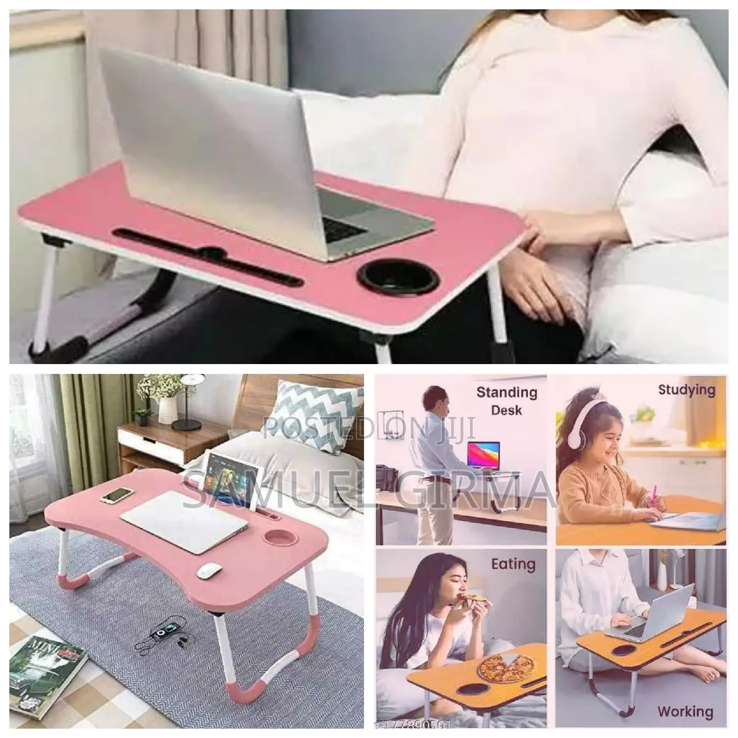 ~Laptop Table With Cup Holder High Quality !!