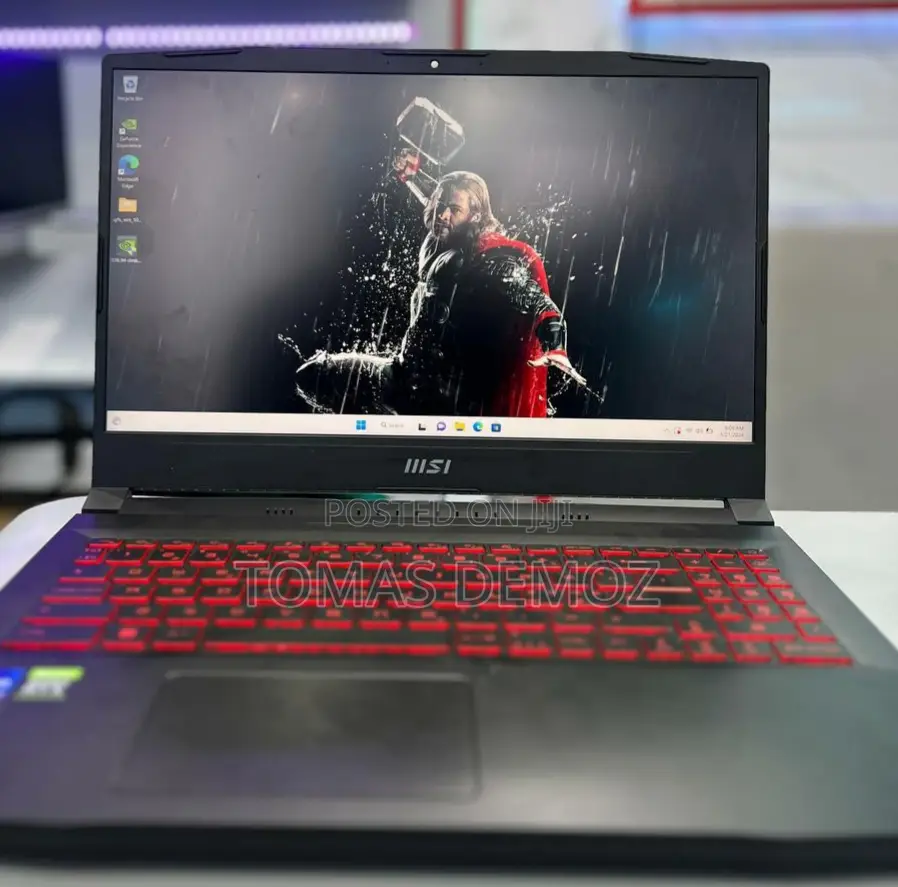 New Laptop MSI Katana GF66 16GB Intel Core I7 SSD 1T