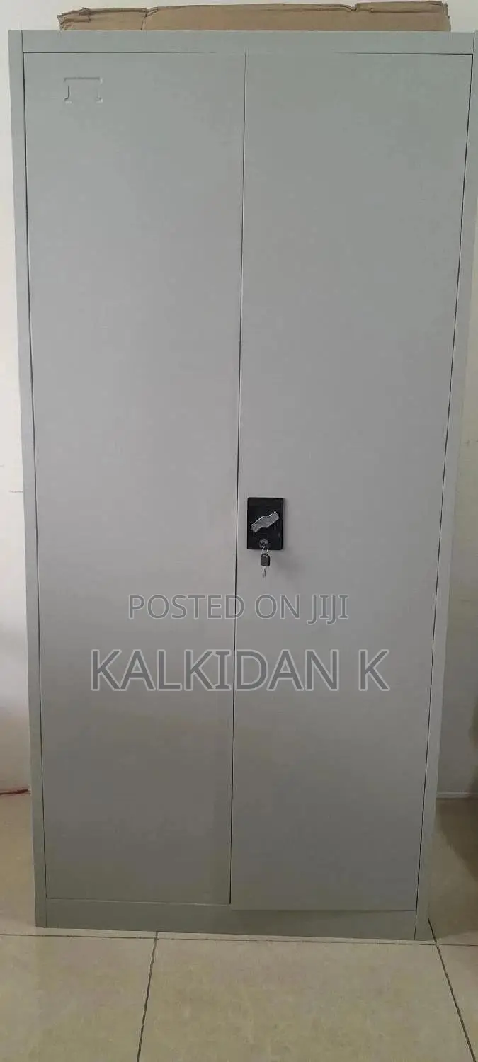 Metal Shelf Two Doors