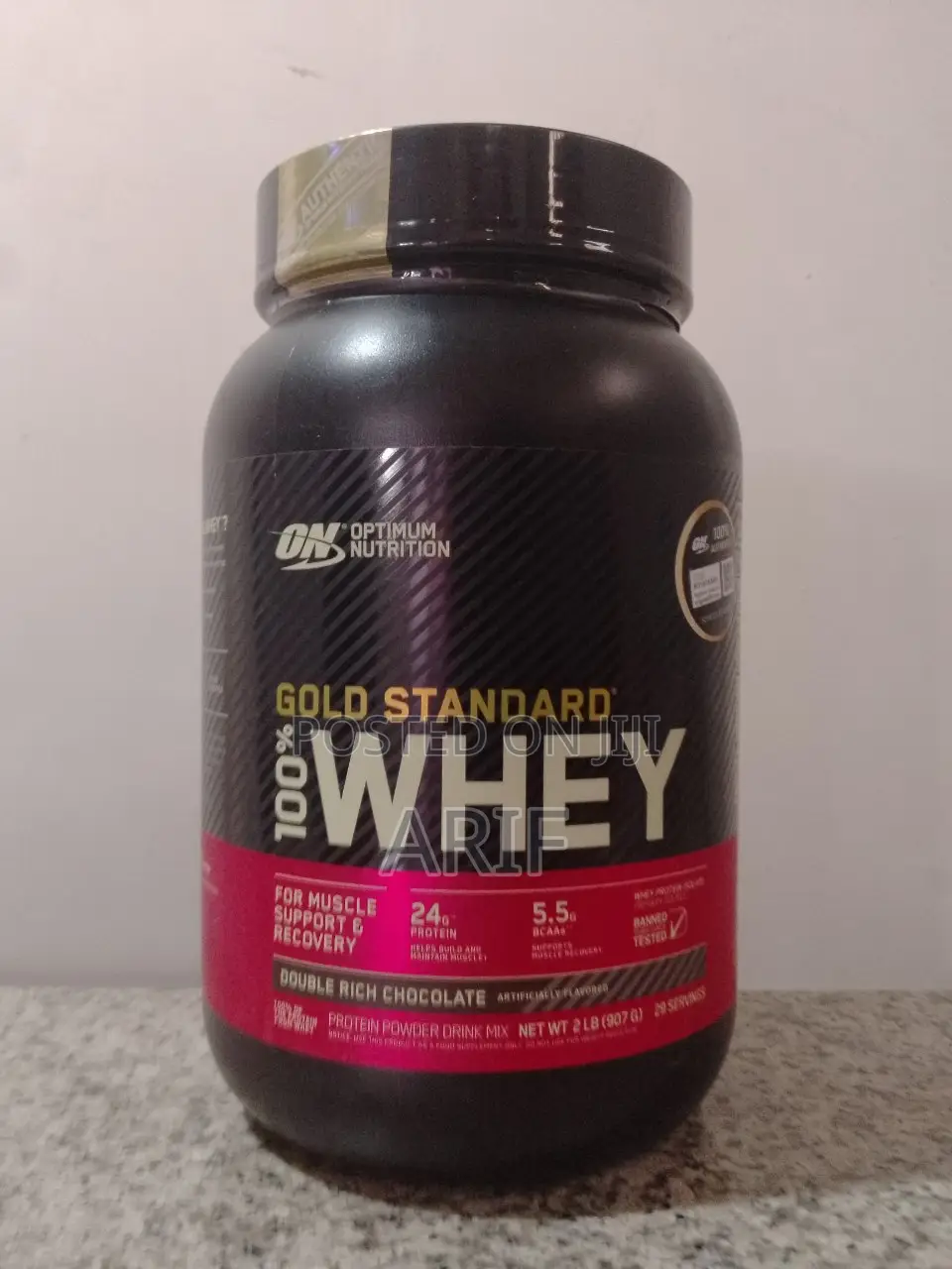 100% of the Protein From Whey Protein Powder Drink