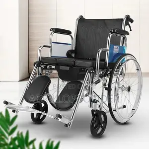 Photo - Recliner Wheelchair|Highback Toilet Wheelchair|Shower