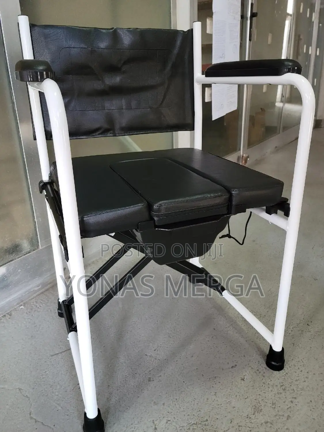 Stainless Commode Chair!Popo Chair☆Potty Chair/ቦታ አይዝም/ዊልቼር