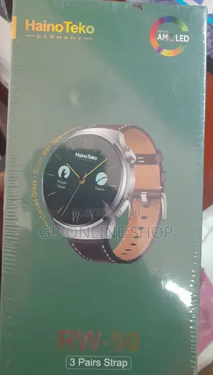 Haino Teko Germany Rw-50 Smart Watch With 3 Pair Strap