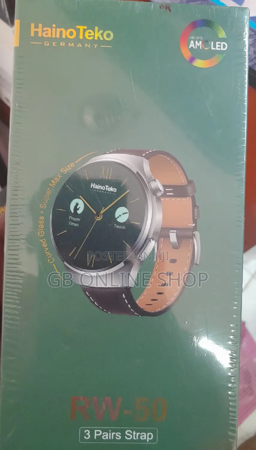 Haino Teko Germany Rw-50 Smart Watch With 3 Pair Strap