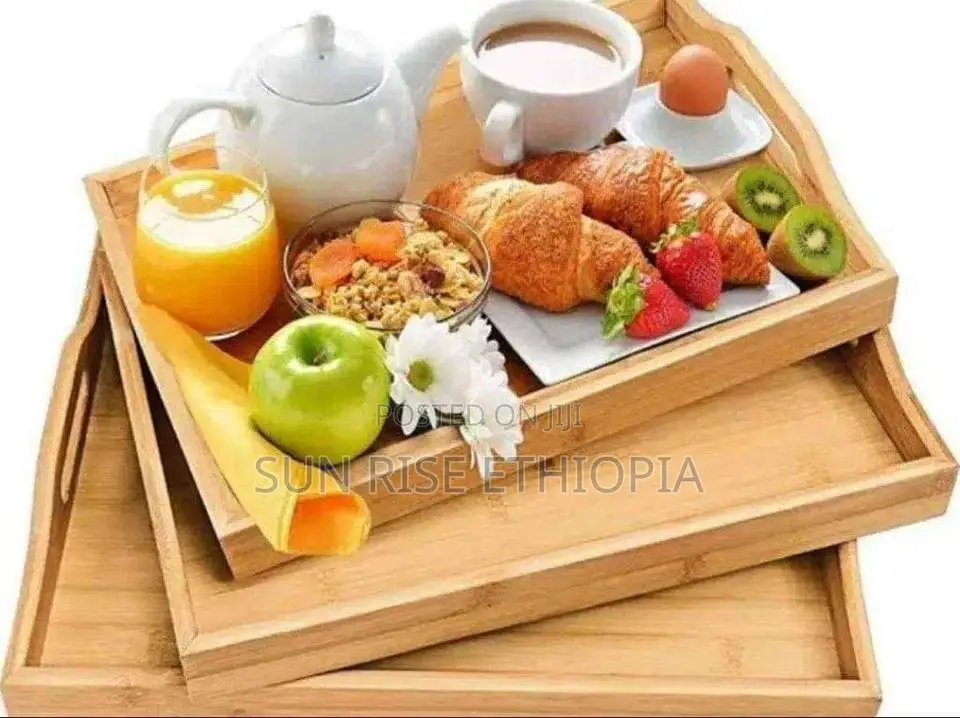 Bamboo Pallet Food Tray-ሰርቪስ