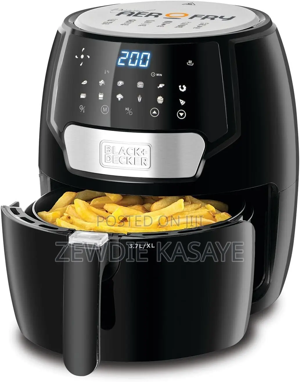 Black + Decker Digital Air Fryer - 13 in 1 - 4 Liter