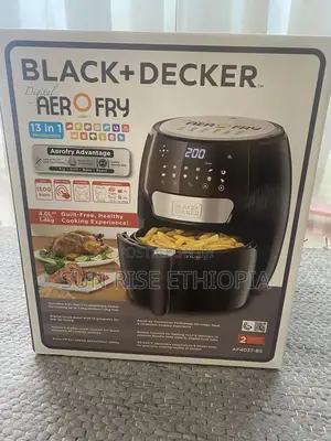 Black + Decker Digital Air Fryer - 13 in 1 - 4 Liter