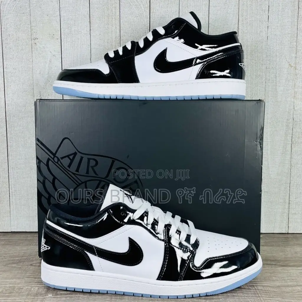 Nike Air Jordan 1 Low Cut Concord High Quality Luxury Shoes