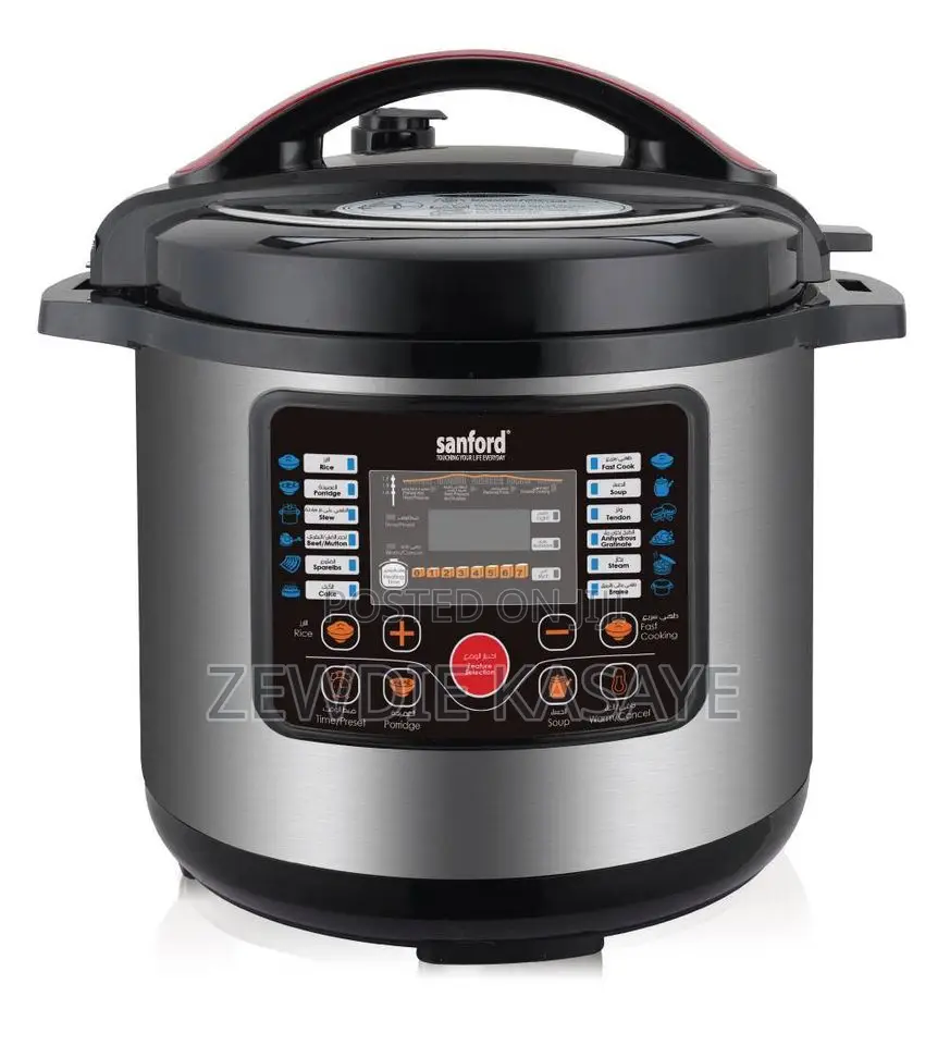 Sanford 9 Liter Digital Pressure Cooker 12 ዓይነት Cooking Func