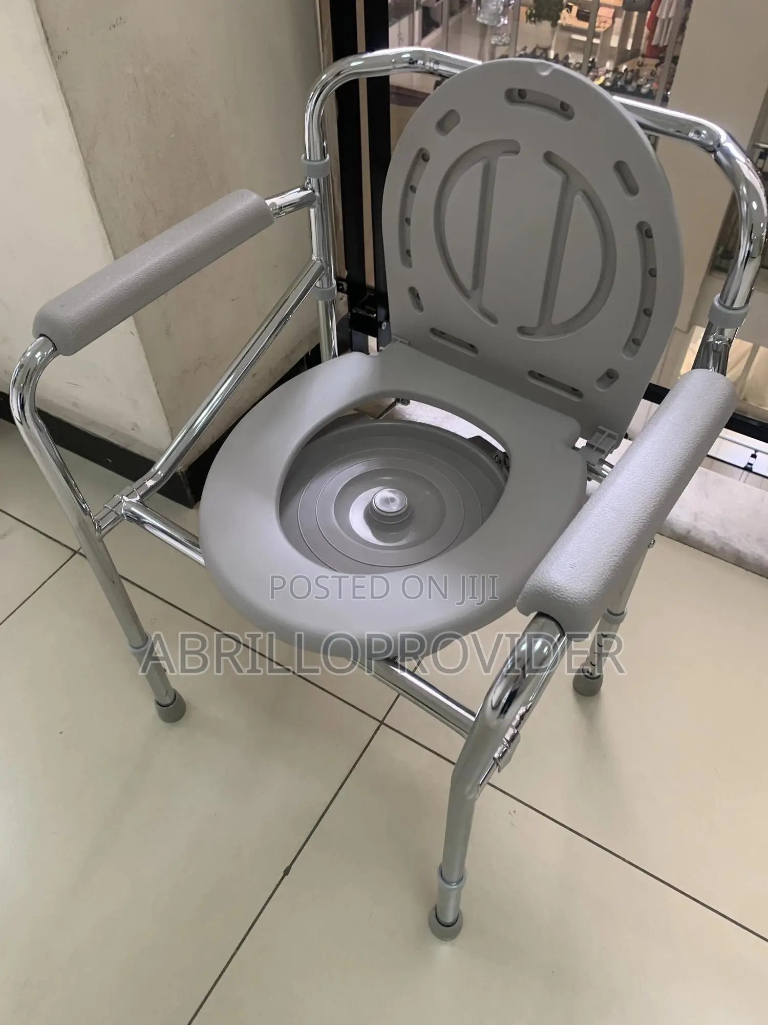 ALMUNIUM Chair%*^Commode Chair%^*Shower Chair*%#Elderly Chai