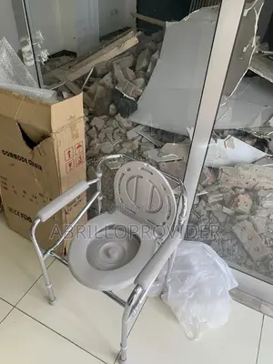 Photo - Auxiliary Commode Chair*%#Toilet Chair%#*Shower Chair*^Toile