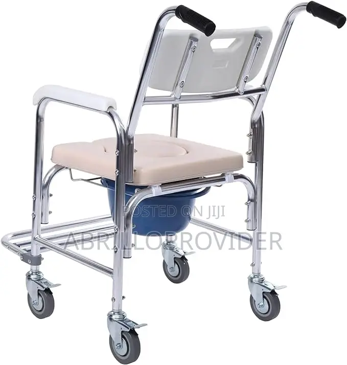 Shower Commode Wheelchair|Shower Chair|Toilet Chair|Commode