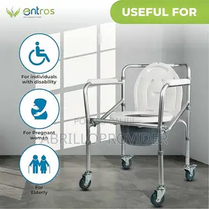 Photo - Removable Toilet Pot | Commode Chair for Old People,Commode