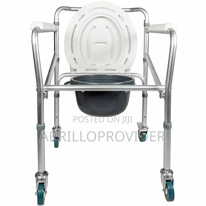 Toilet Wheelchair|Commode Seat Chair|Shower Chair|Fold Chair