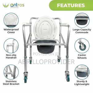 Photo - Wheelcahir Commode Toilet[Toilet Chair*Commode Chair*Toilet