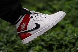 Photo - NIKE AIR Jordan 1 Chicago Remix White High Quality Shoes