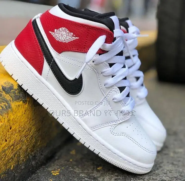 NIKE AIR Jordan 1 Chicago Remix White High Quality Shoes