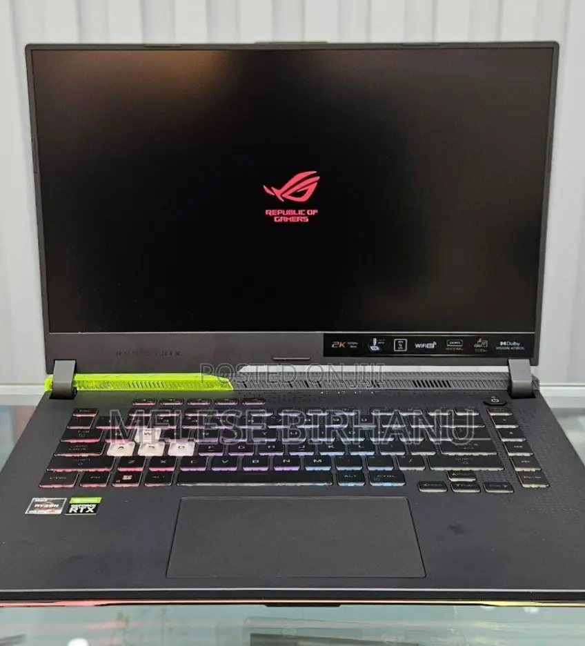 New Laptop Asus ROG Strix G15 16GB AMD Ryzen 9 SSD 512GB