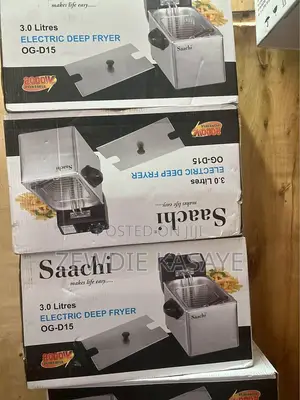 Saachi Deep Fryer 3 Liter ሳቺ የዘይት መጥበሻ 3 ሊተር