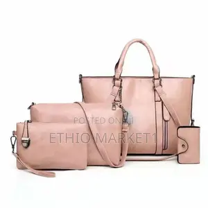 4 PCS Women Casual Minimalist Handbag