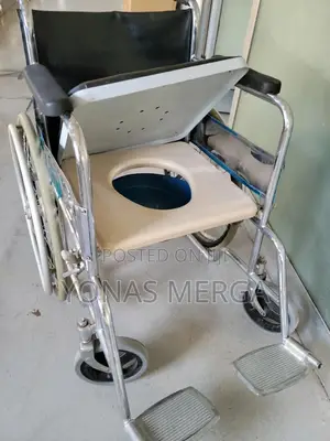 Shower Wheelchair $Toilet Wheelchair %Used/ለብዙ ፖኬድ አገልግሎት